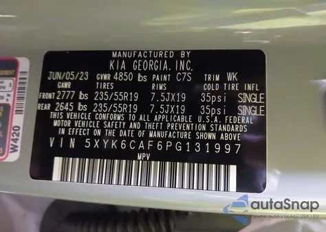 2023 Kia Sportage X-Line from USA, damaged, VIN 5XYK6CAF6PG131997